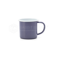 RABBIT BRAND 法瑯馬克杯 紫羅蘭色 350ml (直徑9cm)