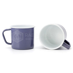 RABBIT BRAND 法瑯馬克杯 紫羅蘭色 700ml (直徑11cm)