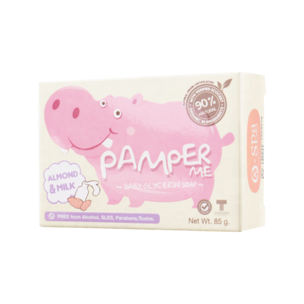 O-SPA - Pamper Me 嬰兒皂 - 杏仁 & 牛奶 85g [TOPTHAI]