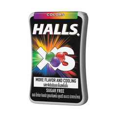 HALLS XS 無糖涼糖 - 繽紛水果 12.6g*12盒 [泰國必買] [澎湃組]
