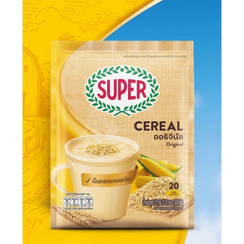 SUPER - 超級熱麥片原味 30 克 x 20 包 許願商品
