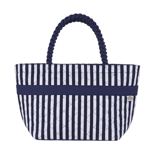 曼谷包 NaRaYa - 格紋紐繩提把水餃包 - 經典藍白條紋 (M號) 52 手提包