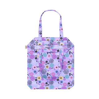 曼谷包 NaRaYa - 折疊收納購物袋 - 嫣紫浪漫 (S號) 795N 收納袋