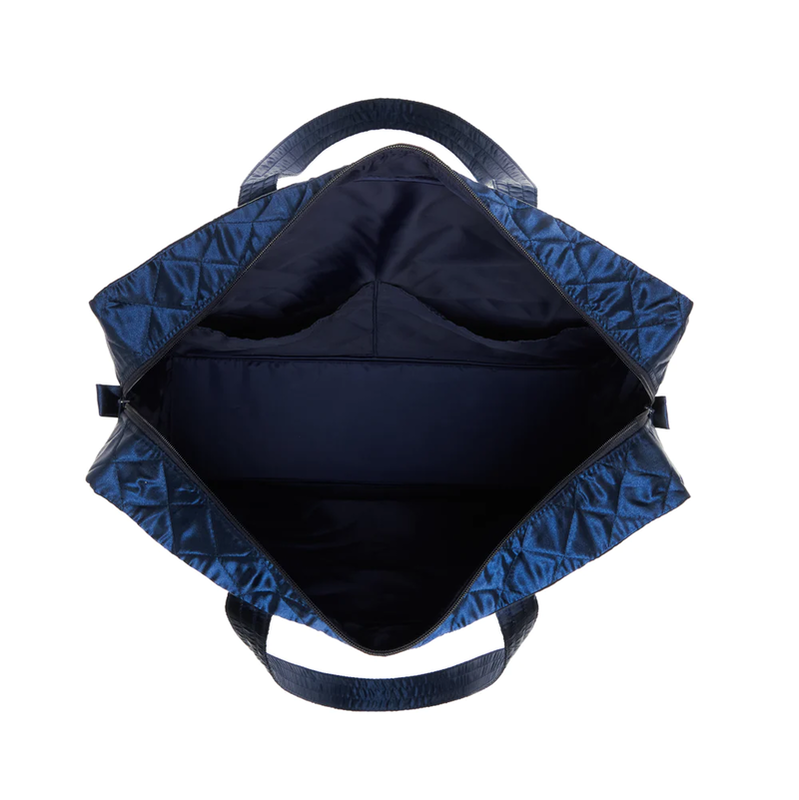 曼谷包 NaRaYa - 緞面蝴蝶結旅行包 - 深藍 (L號) 99C 旅行袋