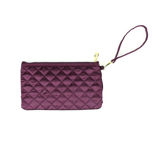 曼谷包 NaRaYa - 褶皺緞面素色手機包 - 紫色 (S號) 卡包 萬用包