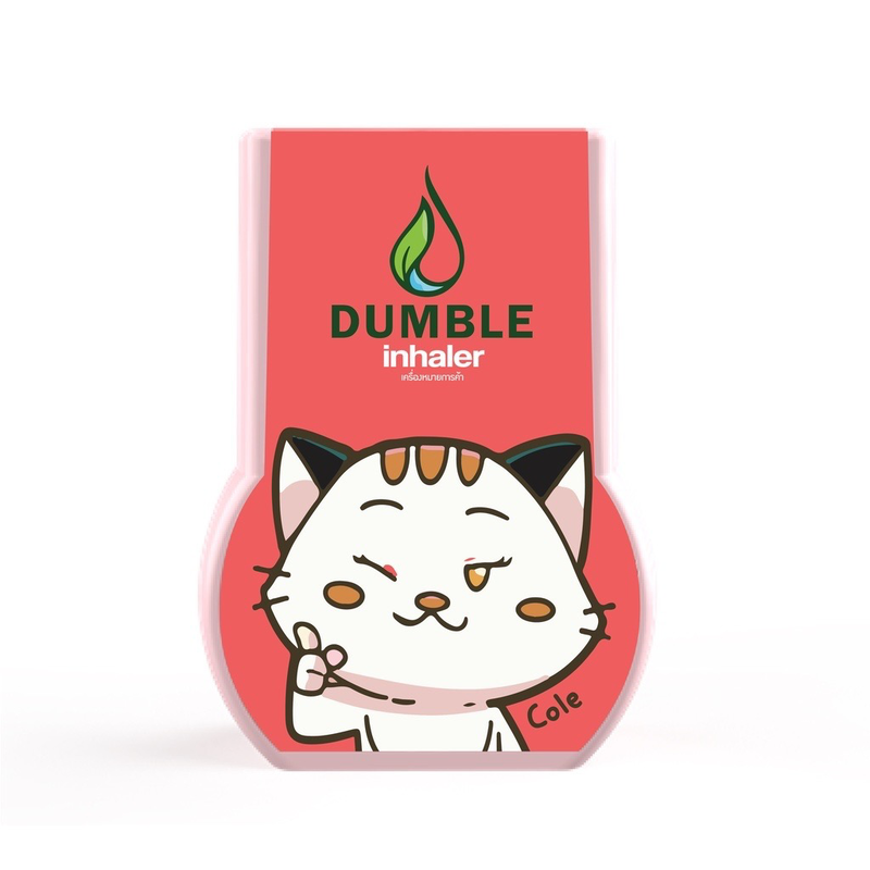 DUMBLE 雙頭薄荷棒 - COLE貓咪款式 [泰國必買] 鼻通 吸鼻劑