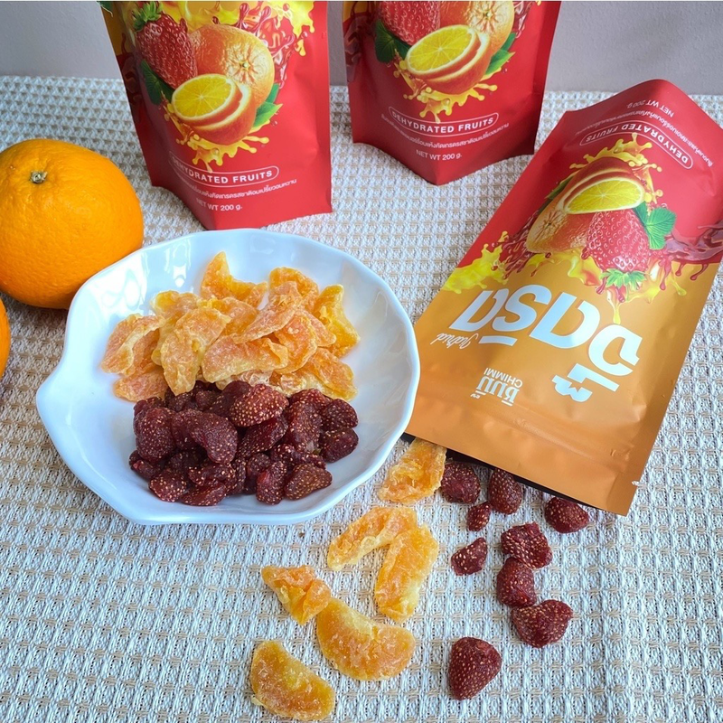 CHIMMI - Jidrid 橘子草莓果乾 200g