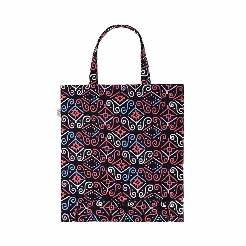 曼谷包 NaRaYa - 折疊購物袋 - 部落藝術 (L號) 135B