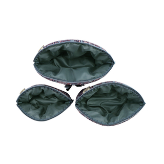 曼谷包 NaRaYa - 大中小化妝包3件套組 - 淡藍變形蟲 (含S/M/L 3種尺寸) 87