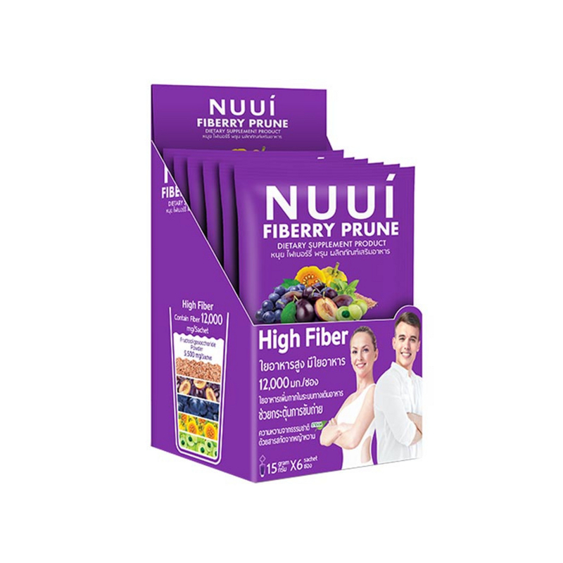 Nuui - 西梅纖維酵素 15g*6入 許願商品