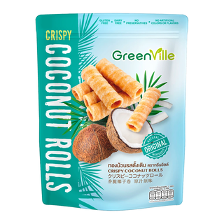 GreenVille - 香脆椰子卷 - 原味 70g 許願商品