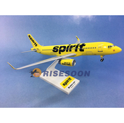 โมเดลเครื่องบินโดยสาร A320 สเกล 1/150 สายการบิน Spirit Airlines